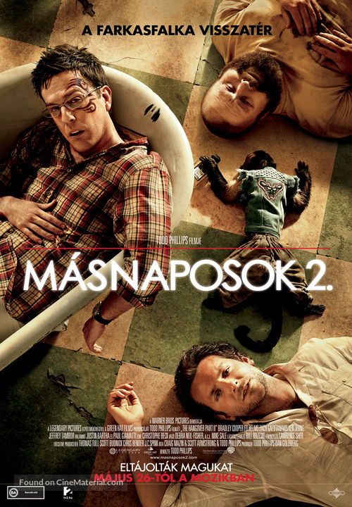 The Hangover Part II - Hungarian Movie Poster