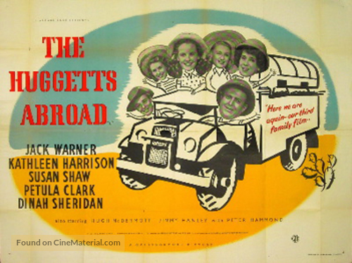 The Huggetts Abroad - Movie Poster