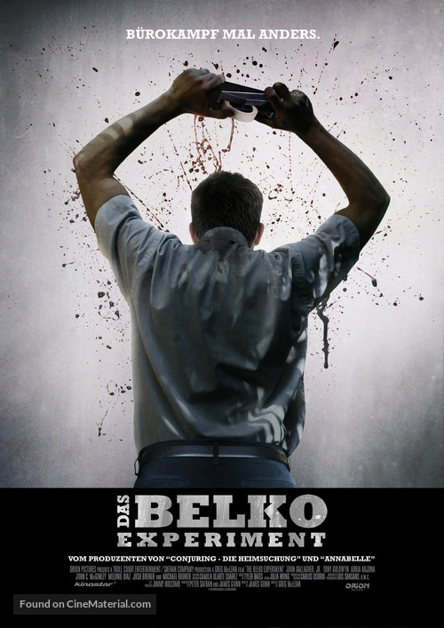 The Belko Experiment - German Movie Poster