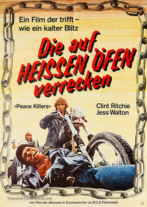 The Peace Killers - German Movie Poster