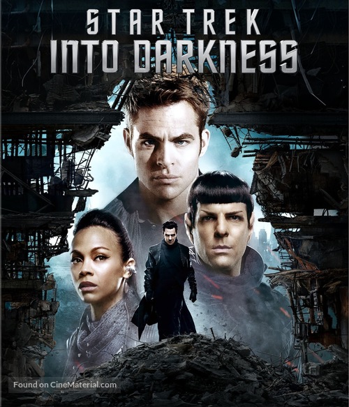 Star Trek Into Darkness - Blu-Ray movie cover