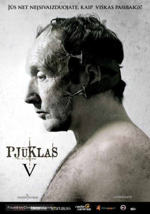 Saw V - Lithuanian Movie Poster