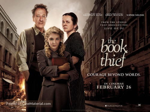 The Book Thief - British Movie Poster