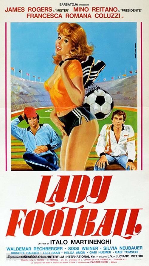 Lady Football - Italian Movie Poster