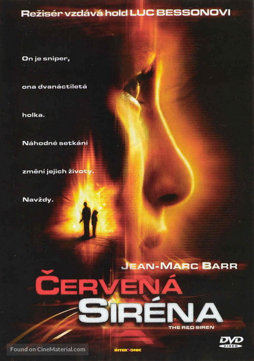 La sir&egrave;ne rouge - Czech DVD movie cover