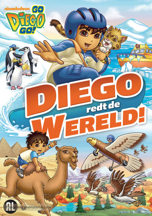 &quot;Go, Diego! Go!&quot; - Dutch DVD movie cover