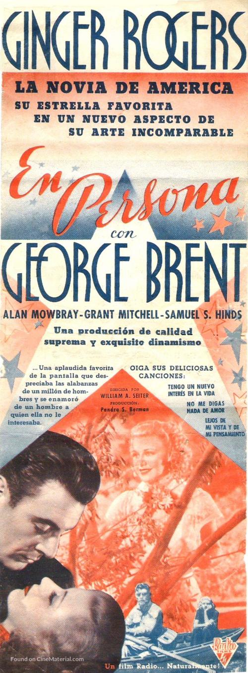 In Person - Spanish Movie Poster