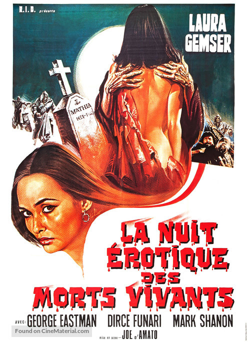 Le notti erotiche dei morti viventi - French Movie Poster