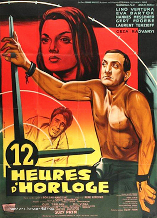 Douze heures d&#039;horloge - French Movie Poster