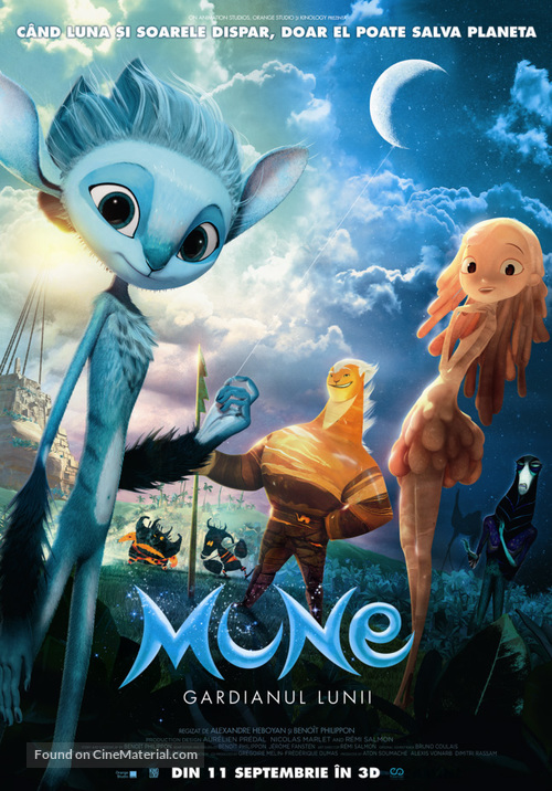 Mune, le gardien de la lune - Romanian Movie Poster