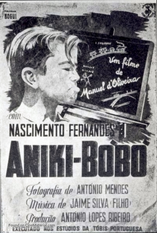 Aniki B&oacute;b&oacute; - Portuguese Movie Poster