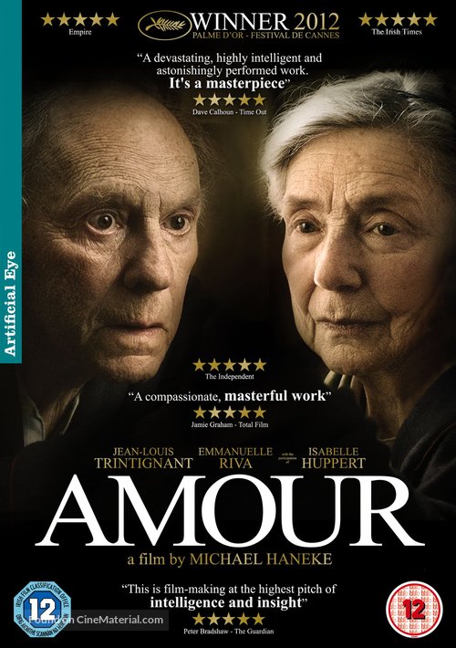Amour - British DVD movie cover