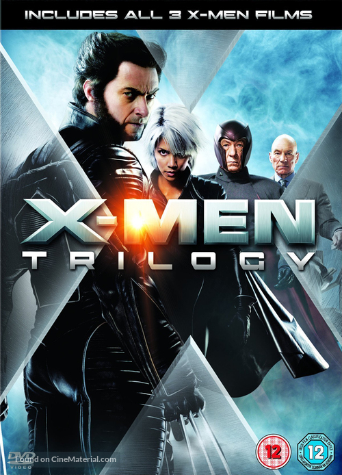 X-Men - British DVD movie cover