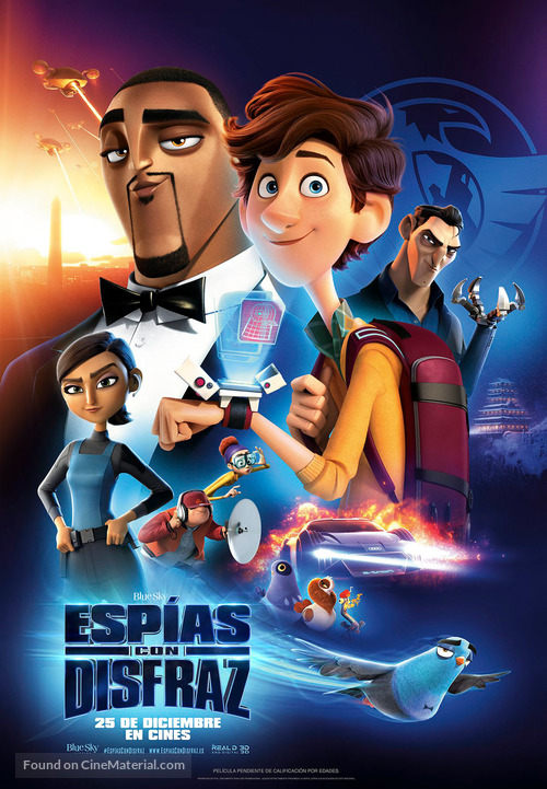 Spies in Disguise - Spanish Movie Poster