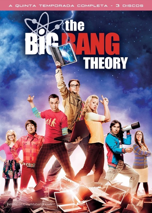&quot;The Big Bang Theory&quot; - Brazilian DVD movie cover