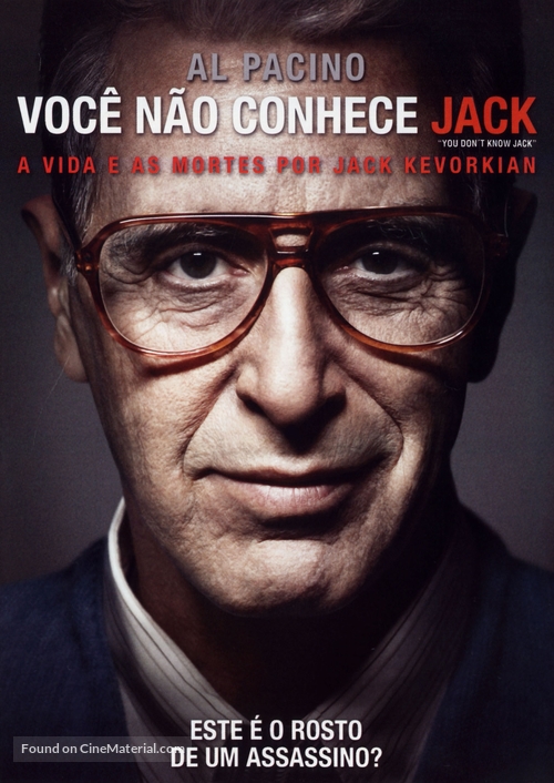 You Don&#039;t Know Jack - Brazilian DVD movie cover