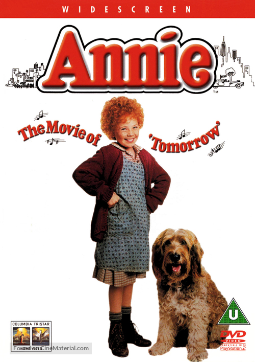 Annie - British DVD movie cover