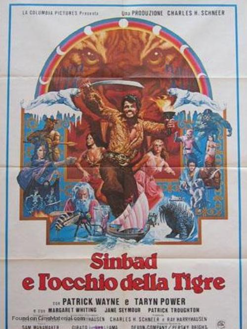 Sinbad and the Eye of the Tiger - Italian Movie Poster