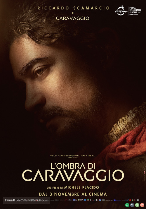 L&#039;ombra di Caravaggio - Italian Movie Poster