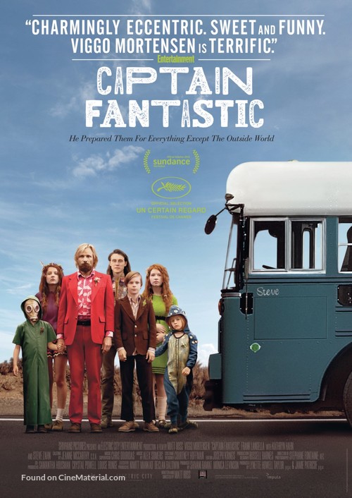 Captain Fantastic - Swiss Movie Poster