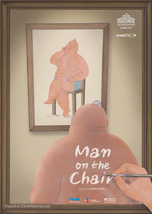 Man on the Chair - French Movie Poster