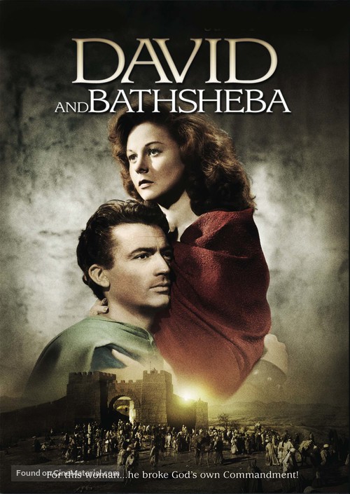 David and Bathsheba - DVD movie cover