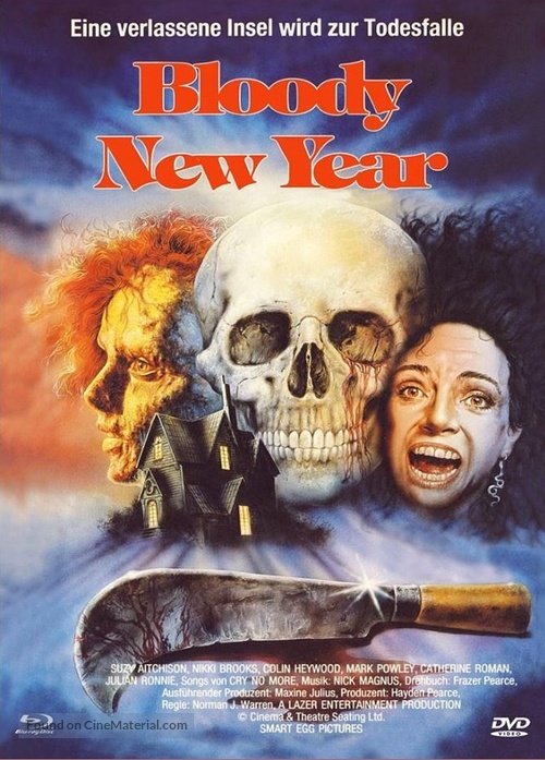 Bloody New Year - German Blu-Ray movie cover