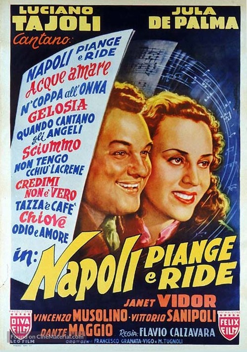 Napoli piange e ride - Italian Movie Poster