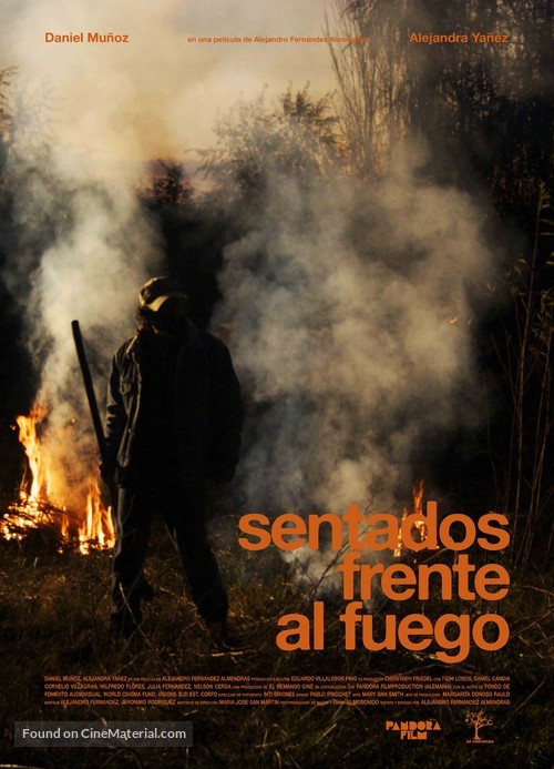 Sentados frente al fuego - Chilean Movie Poster