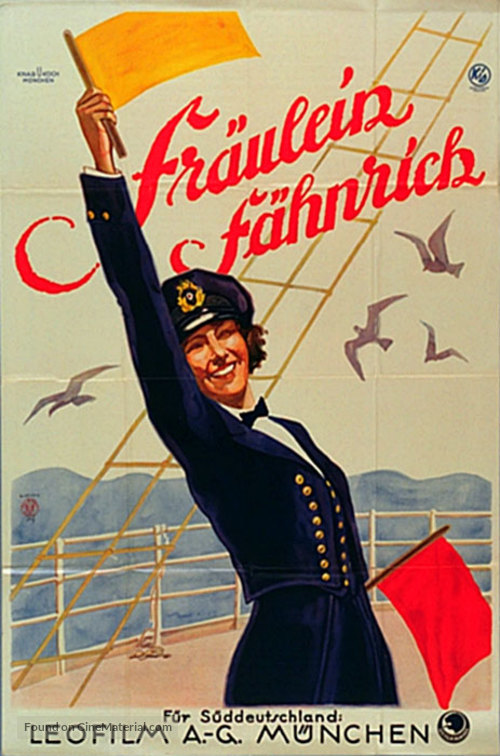 Fr&auml;ulein F&auml;hnrich - German Movie Poster