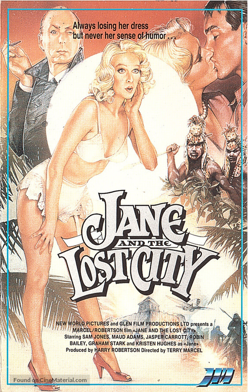 Jane and the Lost City - Finnish VHS movie cover