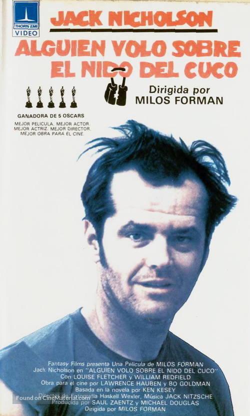 One Flew Over the Cuckoo&#039;s Nest - Spanish Movie Cover
