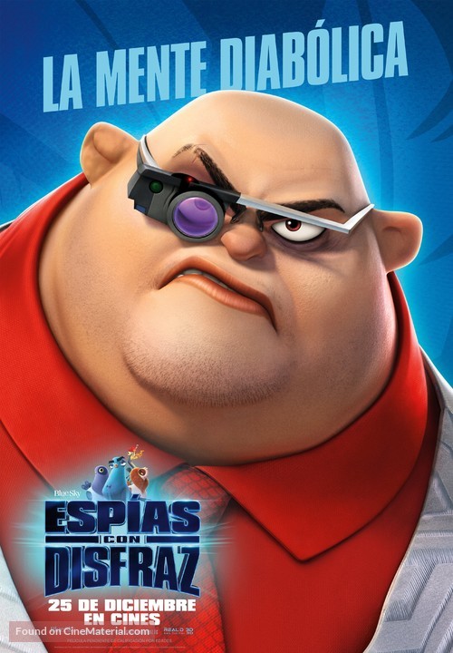 Spies in Disguise - Spanish Movie Poster