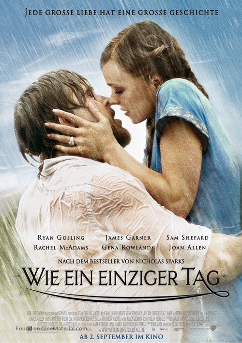 The Notebook - German Advance movie poster