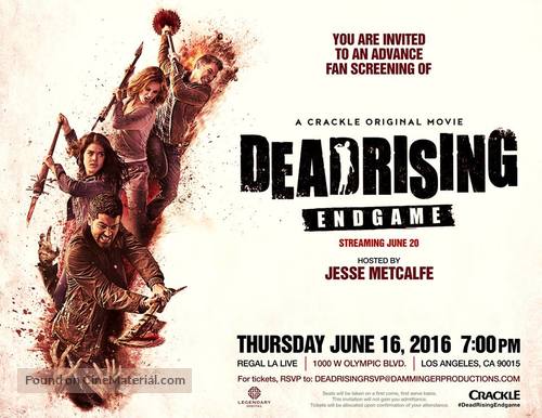 Dead Rising: Endgame - Movie Poster