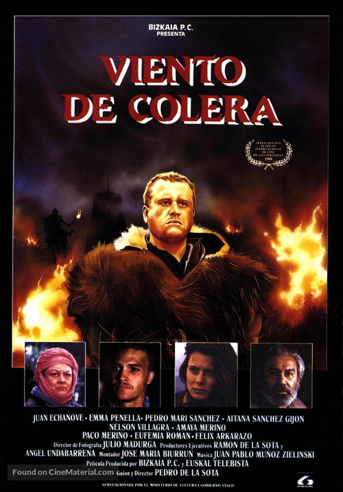 Viento de c&oacute;lera - Spanish poster