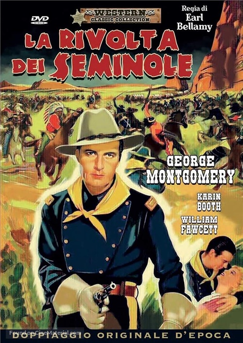 Seminole Uprising - Italian DVD movie cover