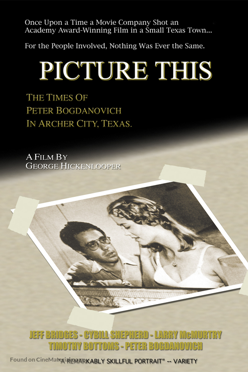 Picture This: The Times of Peter Bogdanovich in Archer City, Texas - DVD movie cover