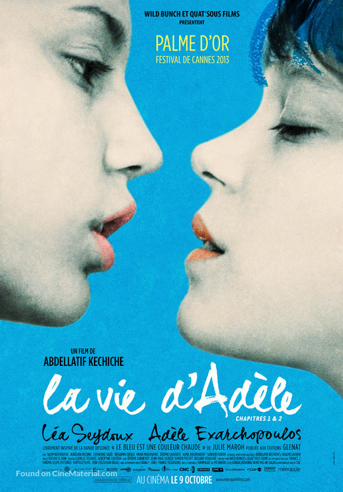 La vie d&#039;Ad&egrave;le - Canadian Movie Poster
