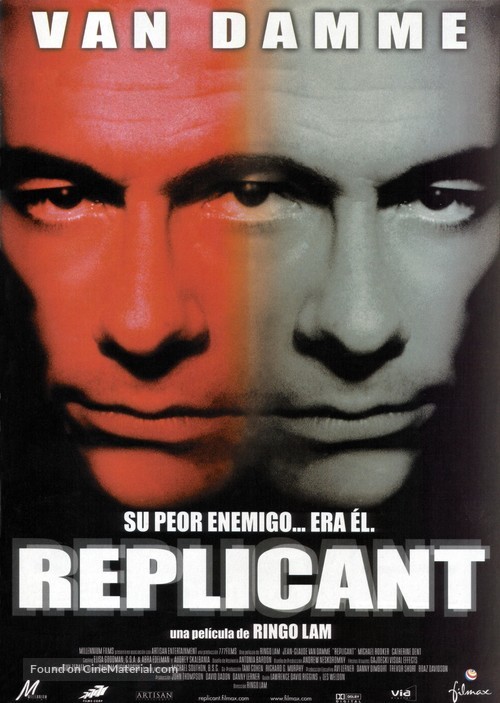 Replicant - Spanish Movie Poster