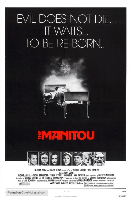 The Manitou - Movie Poster