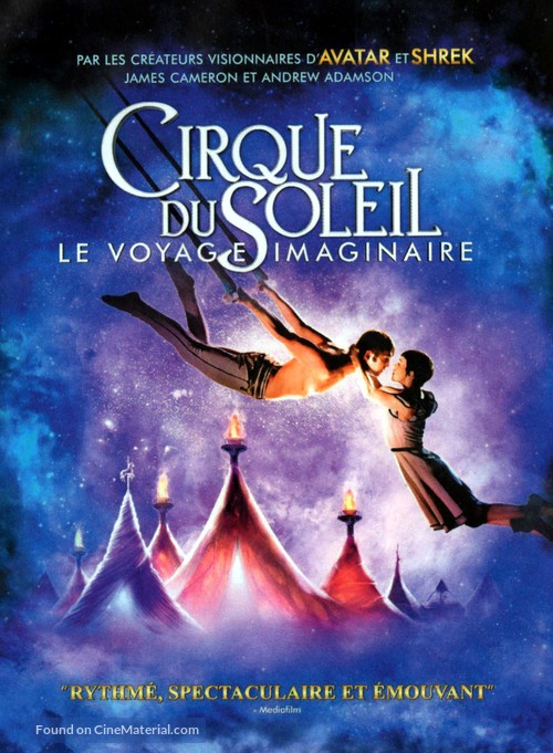 Cirque du Soleil: Worlds Away - French DVD movie cover