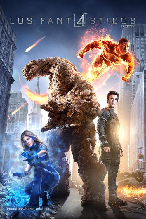 Fantastic Four - Argentinian Movie Cover
