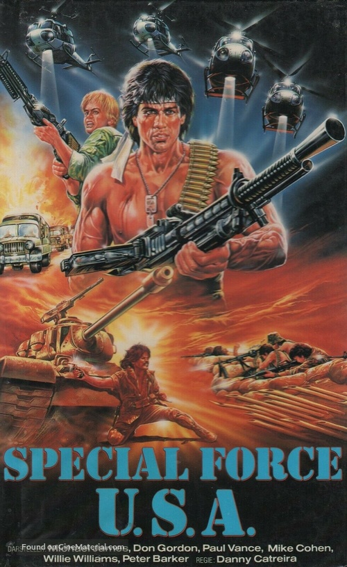 Crossbone Territory - German VHS movie cover