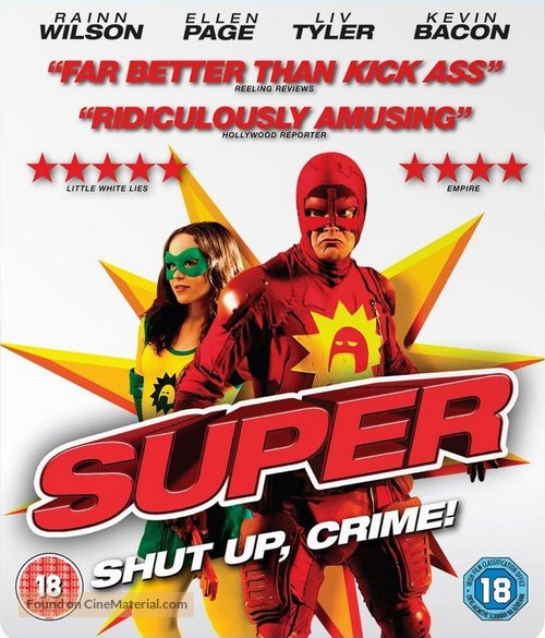 Super - British Blu-Ray movie cover