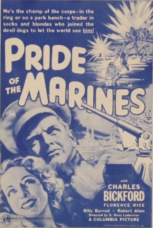 Pride of the Marines - Movie Poster