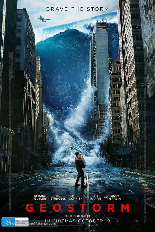 Geostorm - Australian Movie Poster