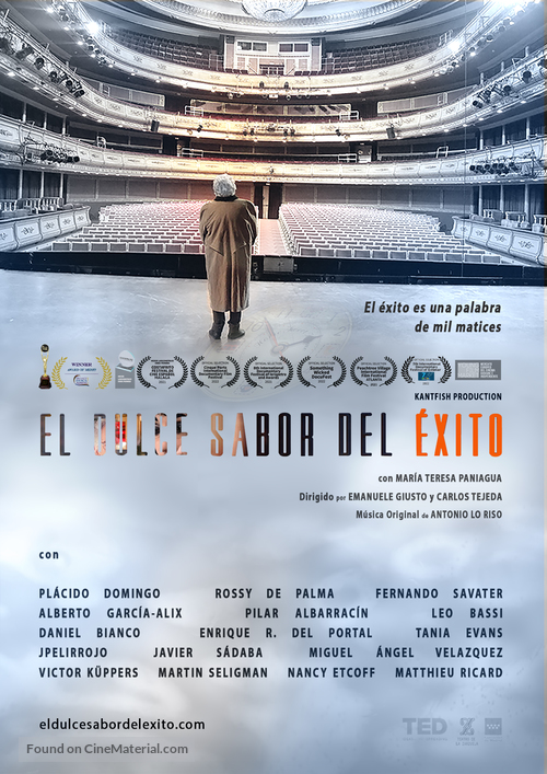 El dulce sabor del &eacute;xito - Spanish Movie Poster