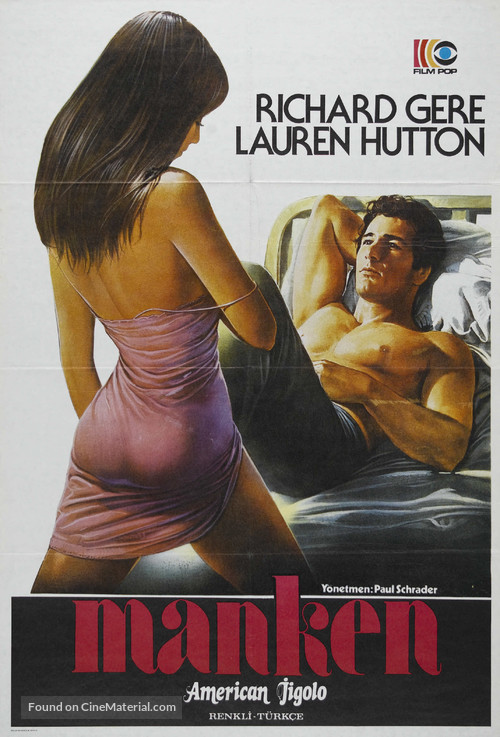 American Gigolo - Turkish Movie Poster