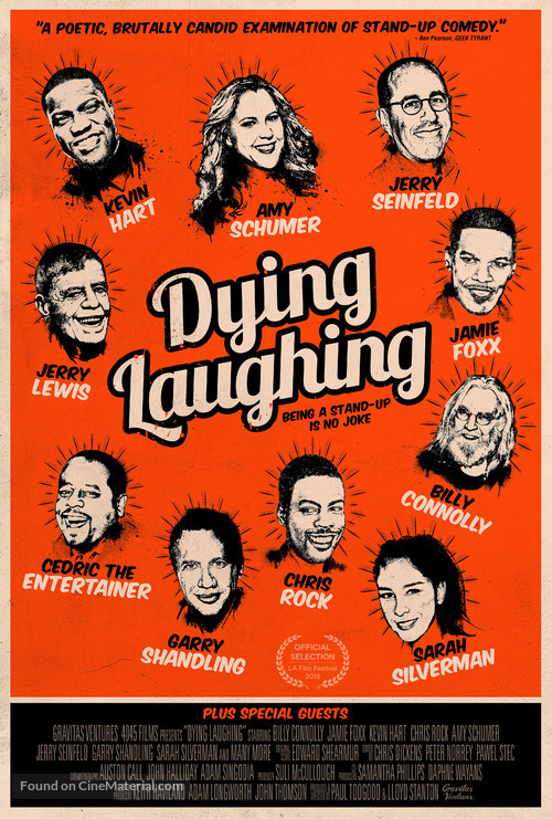 Dying Laughing - British Movie Poster